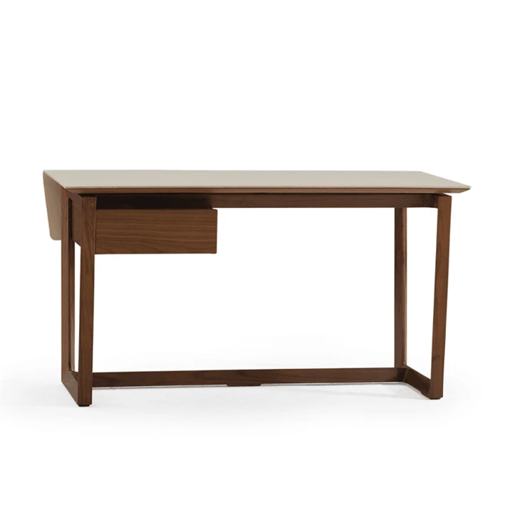 Faux Leather Desk